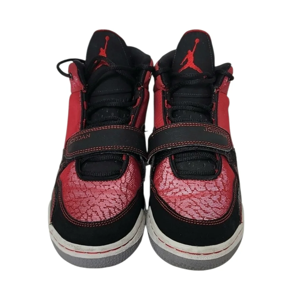 Nike Air Jordan Flight Club 90 / Black Red Rouge US‎ Size 6.5Y / 602662-601